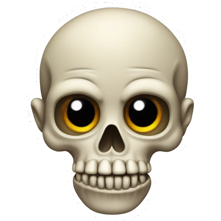 Skull emoji thumbs down emoji