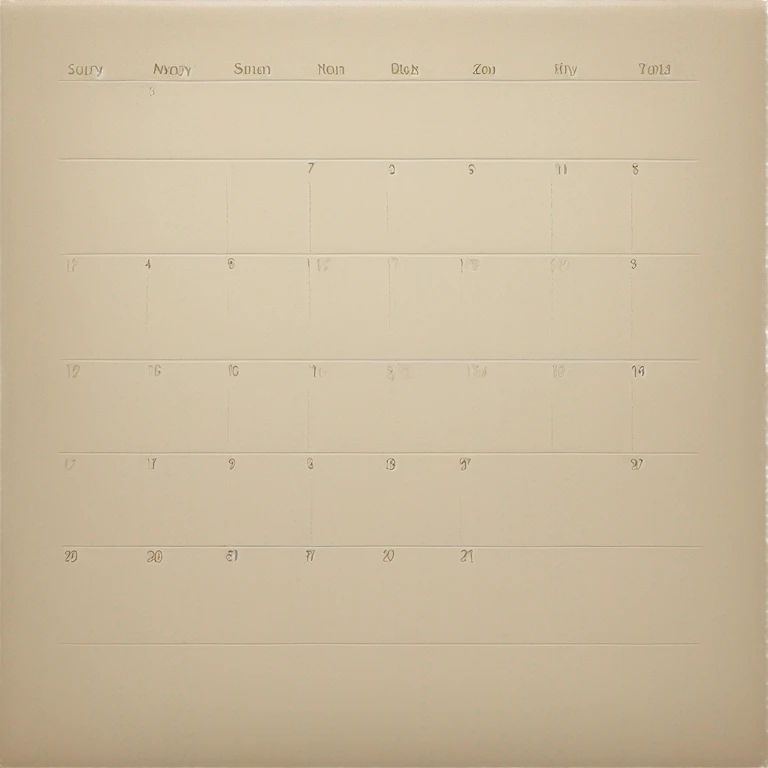 Back of a calendar  emoji