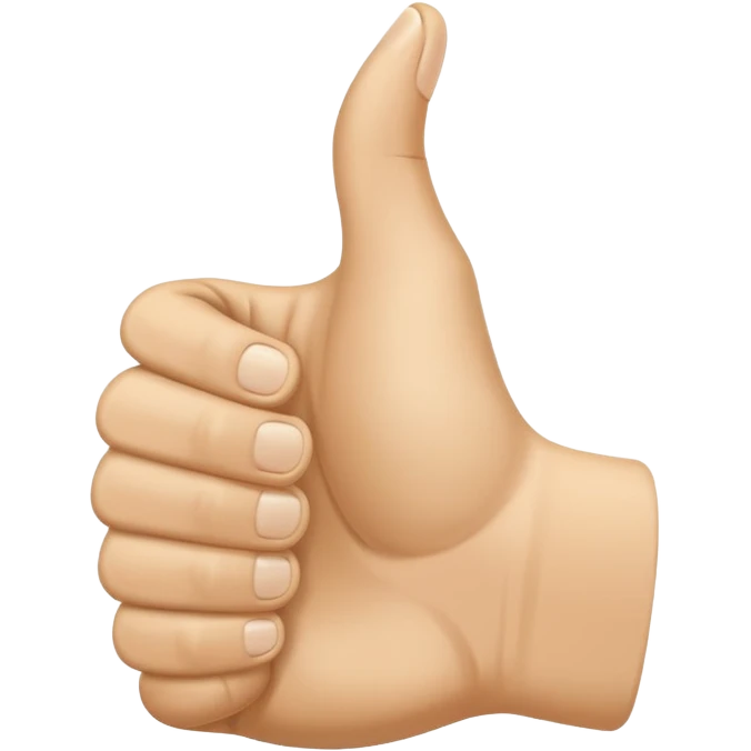 thumbs up emoji