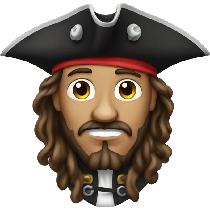 pirate, cartoon emoji