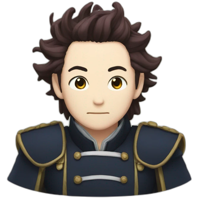 tanjiro sur tortu emoji