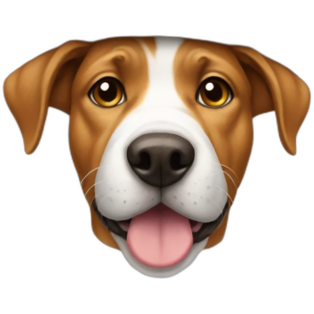 Dog with a hat emoji