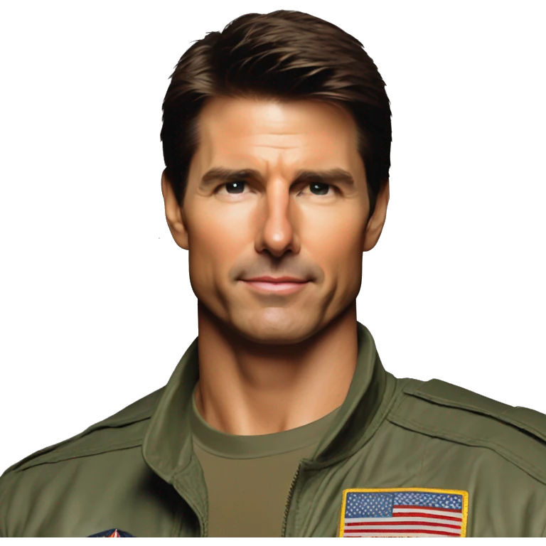 Top Gun 80s tom cruise emoji