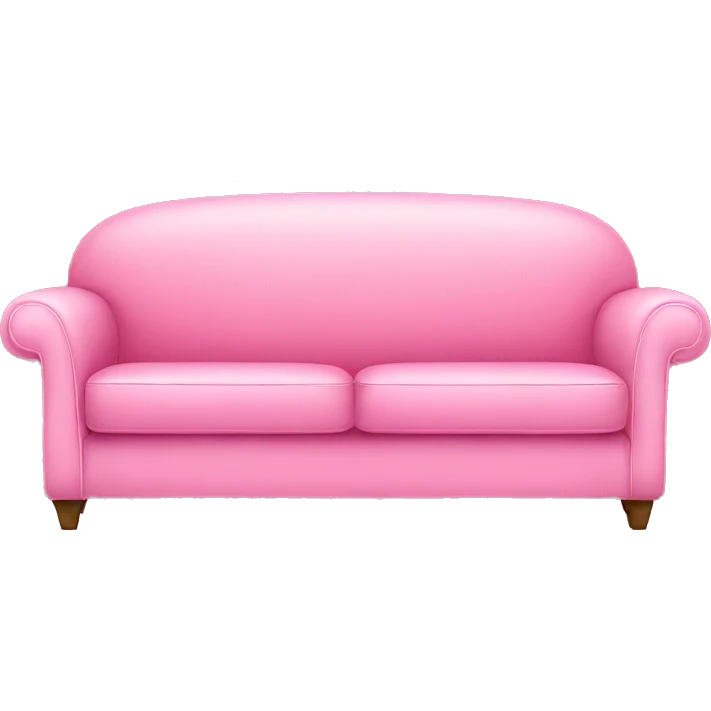 Pink sofa  emoji