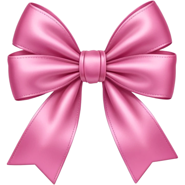 Pink bow emoji
