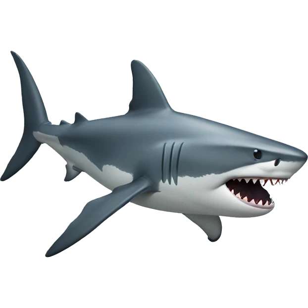 Big shark emoji