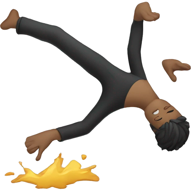 Person doing backflip  emoji