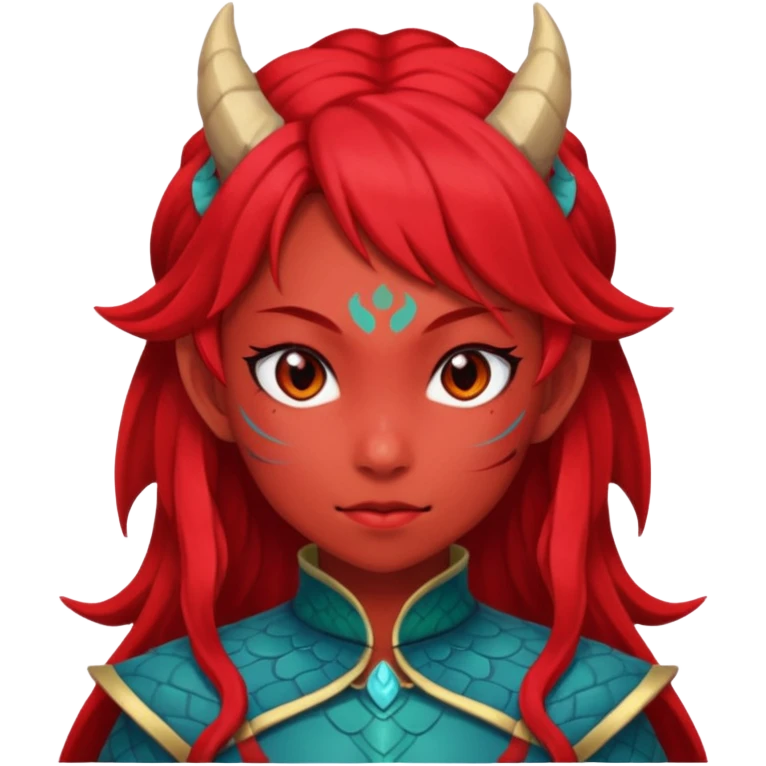 Anime She/Them  DragongirlRed emoji