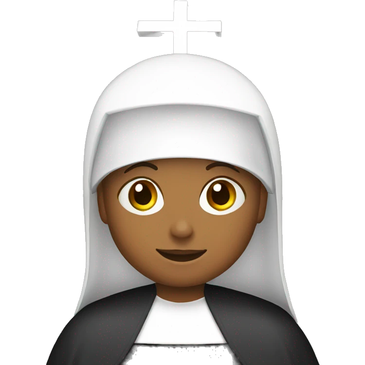 Church nun  wearing football helmet  emoji