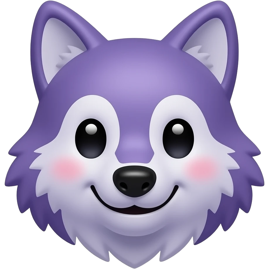 cute purple wolf emoji smiling discord style
sleepy wolf cute blanket emoji pastel
happy chibi wolf big eyes emoji purple theme
shy wolf blush emoji cute cartoon emoji