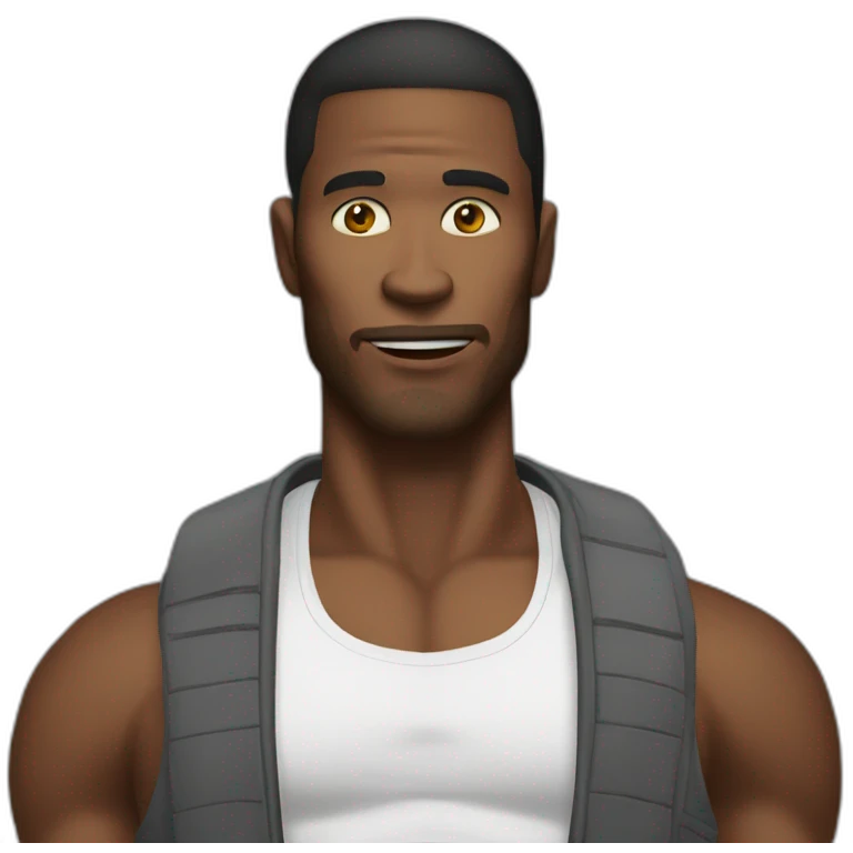 realistic giga chad meme emoji