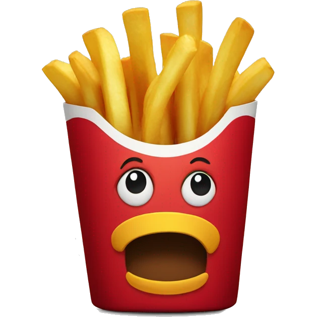 mcdonalds fries emoji