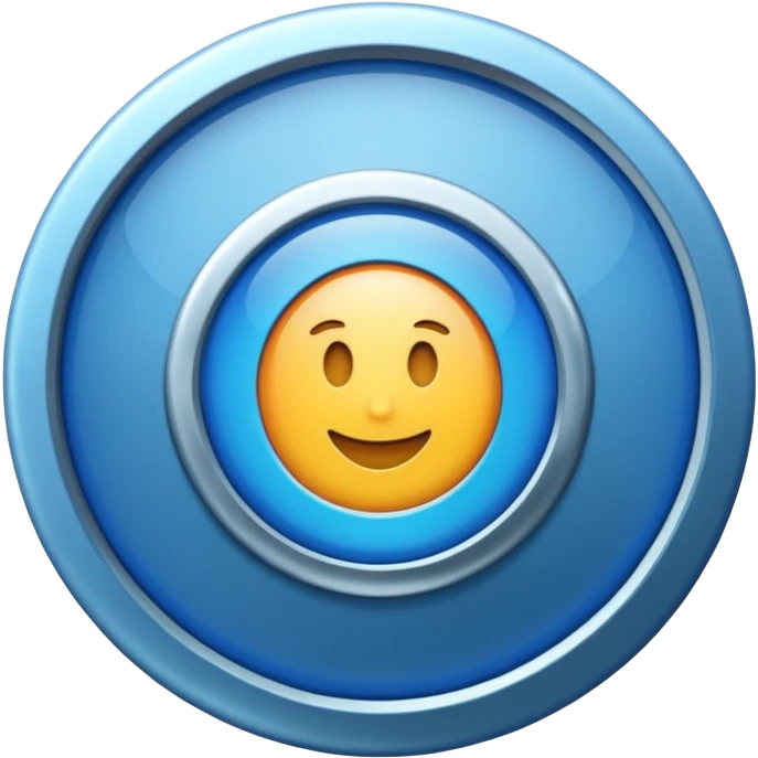 Bagde de certification  blue  emoji