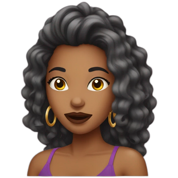 Bad Gyal singer emoji