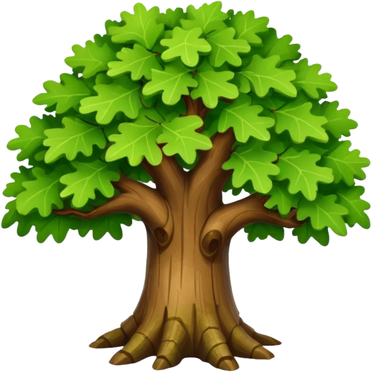 Oak Tree emoji