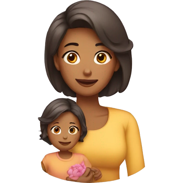 mamá e hija emoji