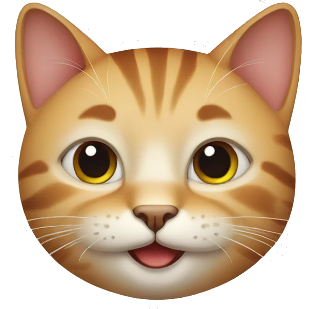 Funny cat  emoji