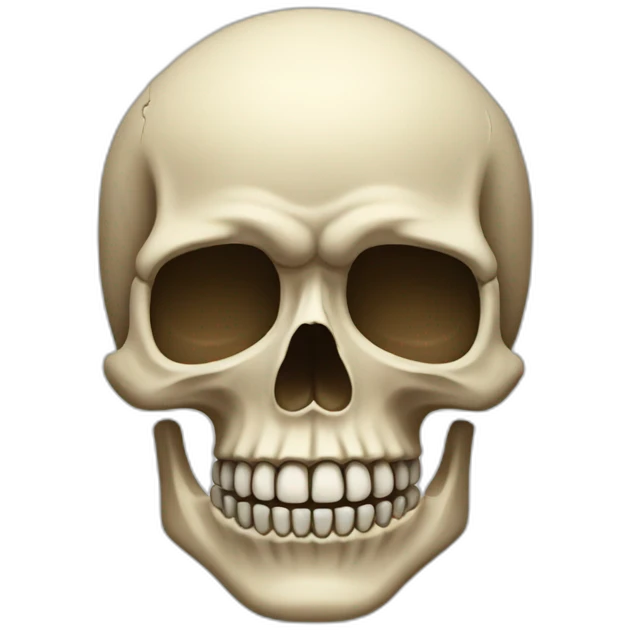 1970s skull emoji emoji