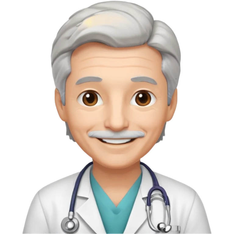 make an experienced doctor emoji  emoji