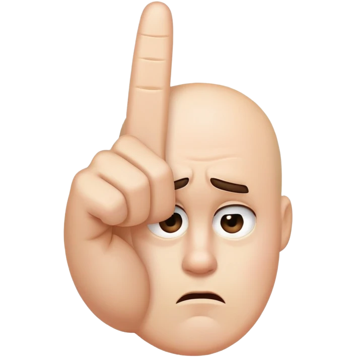 cara de nojo a apontar um dedo do meio emoji