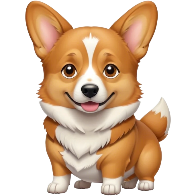 Corgi dog trader emoji