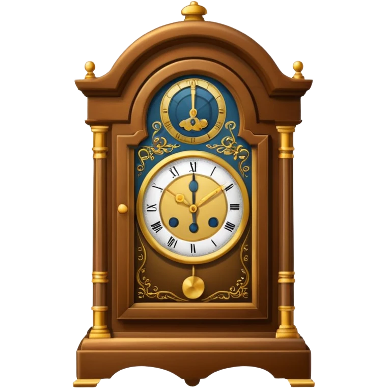grandfather clock emoji