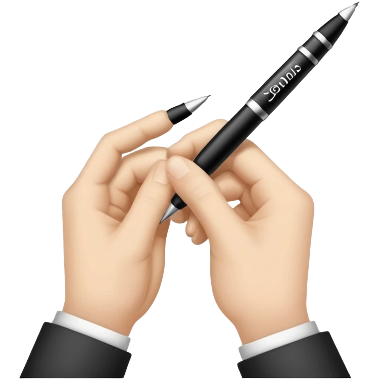 Ανοιγουν χερια και γραφει την λεξη συμβολισμος emoji