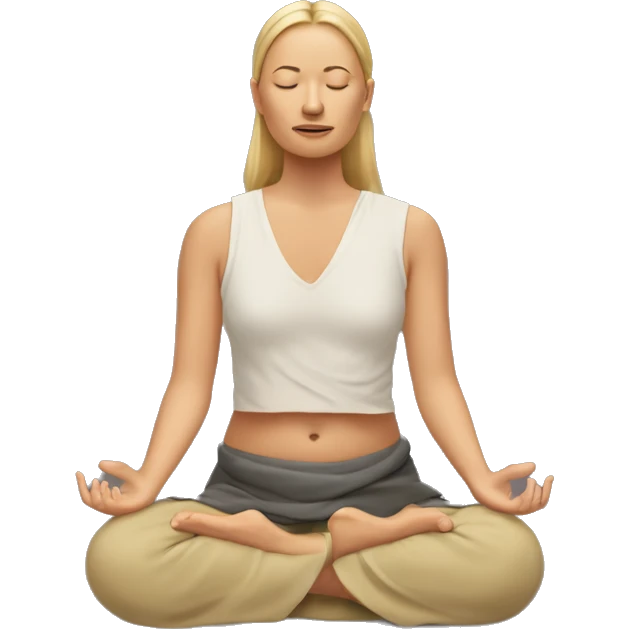 Earling Haaland meditation  position emoji