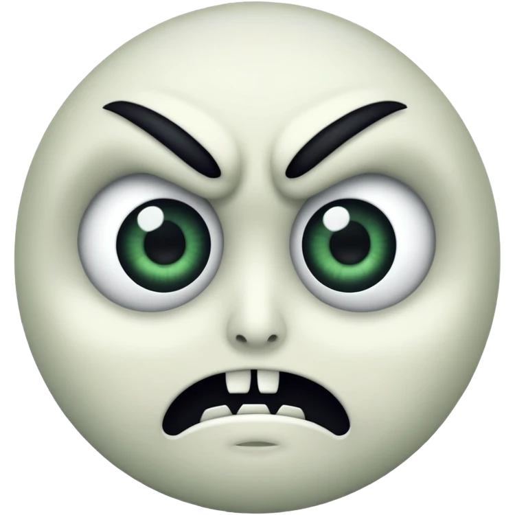 Scary emoji