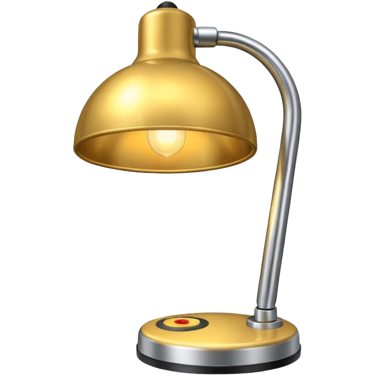 lamp in OS-style UI style emoji