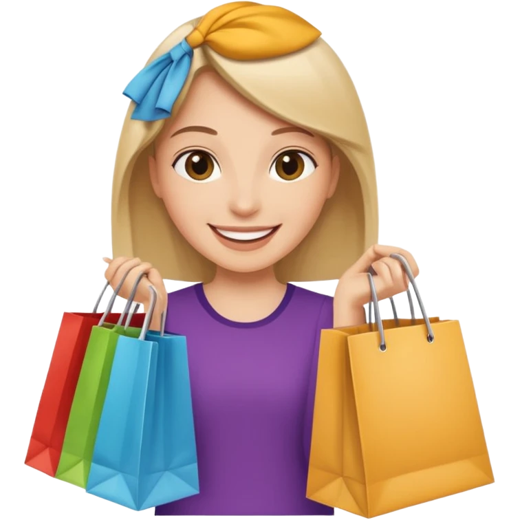 shopping emoji