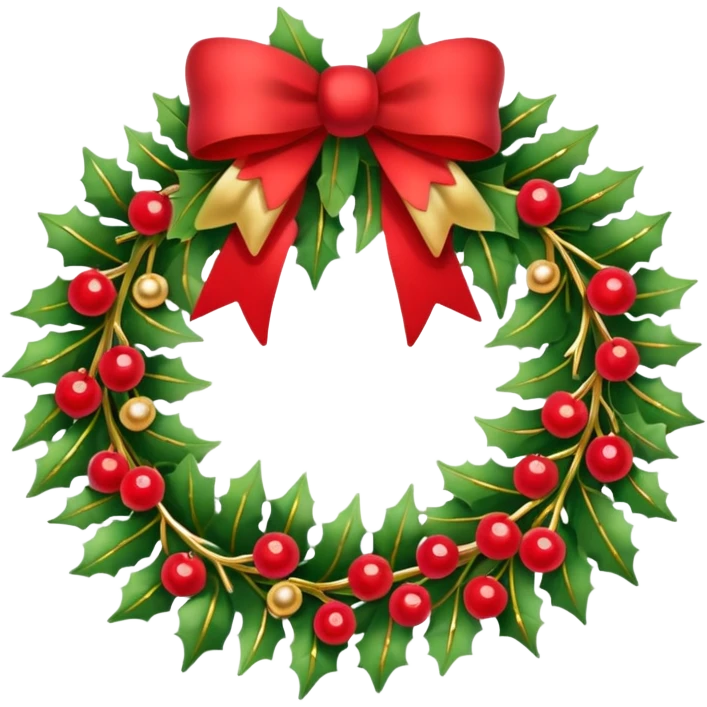 Couronne de Noël  emoji