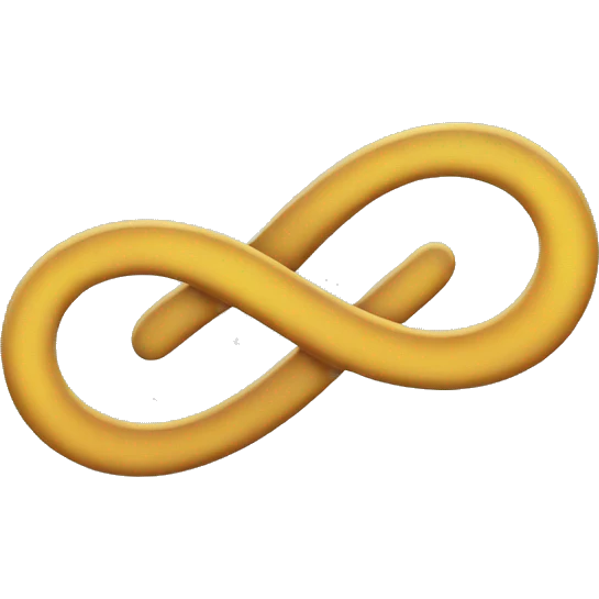 Infinity sign emoji