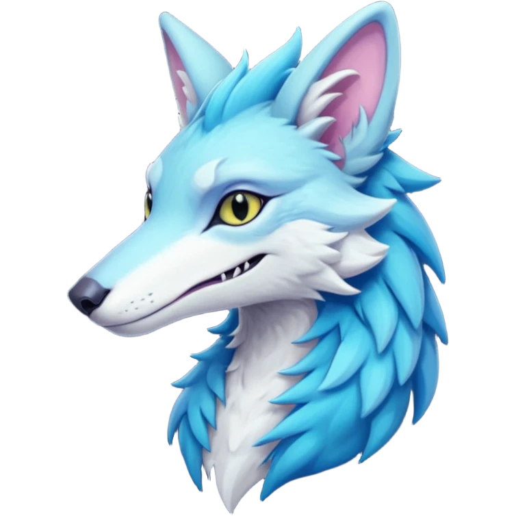 Edgy shiny exotic colorful smooth soft pastel modern anthro furry vernid-sergal-trico-hybrid by Falvie, LiLaiRa, AngieWolf emoji