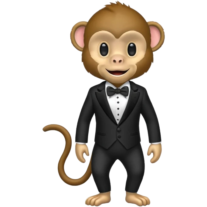 Groom monkey emoji