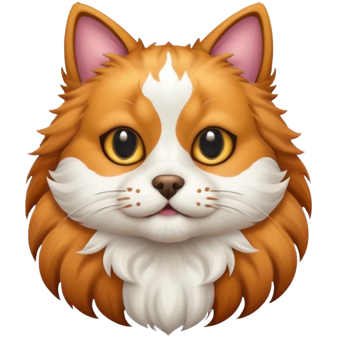 Cat mixed with a dog emoji