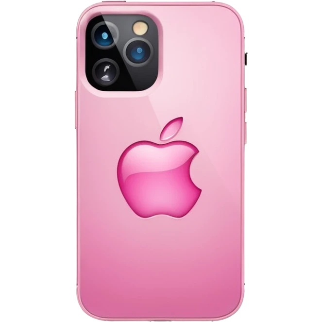 IPhone 13 rosado emoji