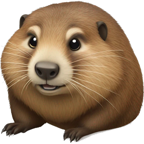 marmota durmiendo emoji