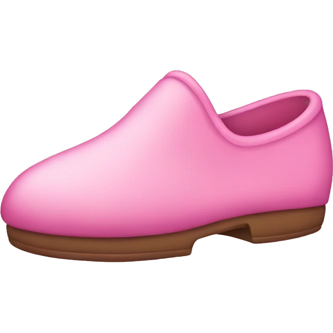 A pink slipper  emoji