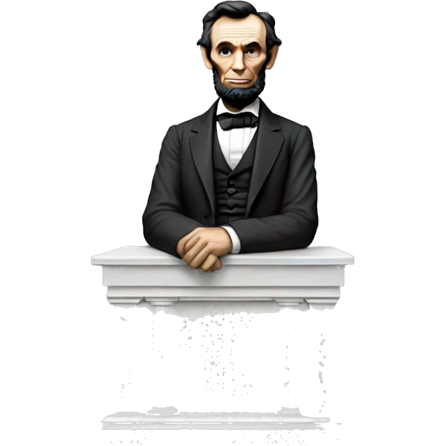 abe lincoln monument  emoji