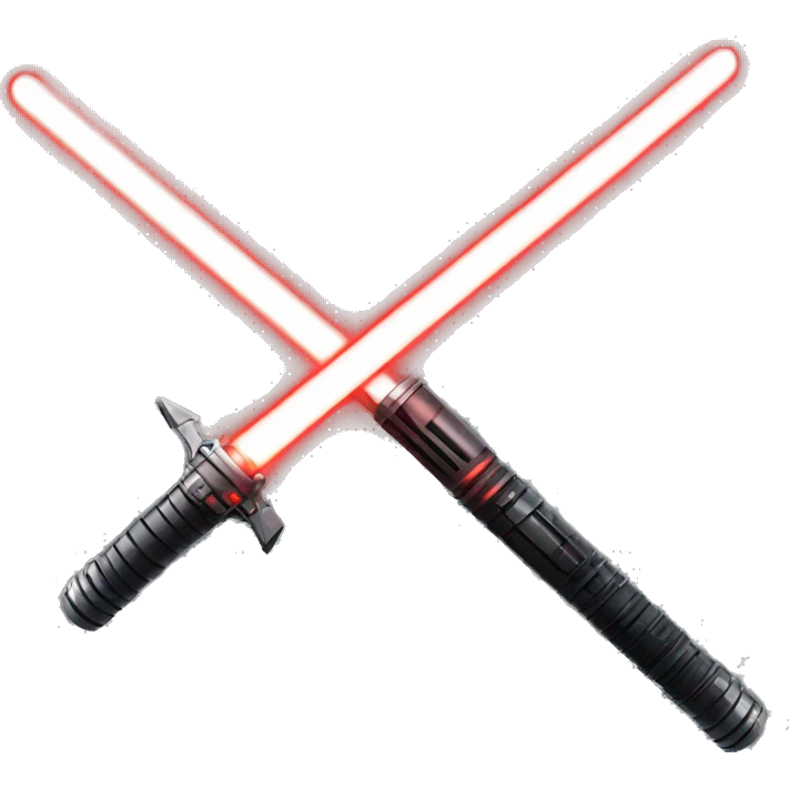 Kylo ren lightsaber emoji