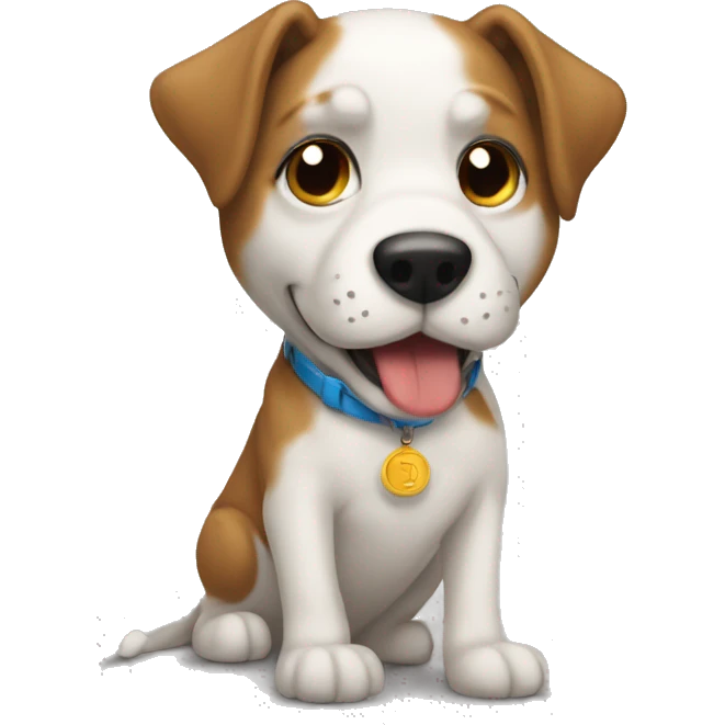 un perro emoji