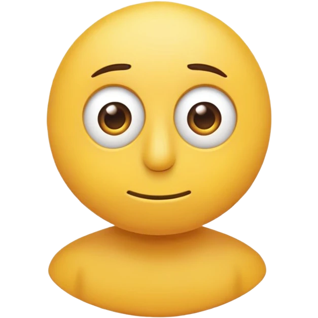 Get a load of this guy type look side eye standard yellow round guy  emoji