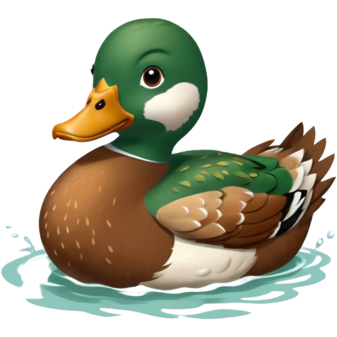 Sarcelle hiver canard emoji