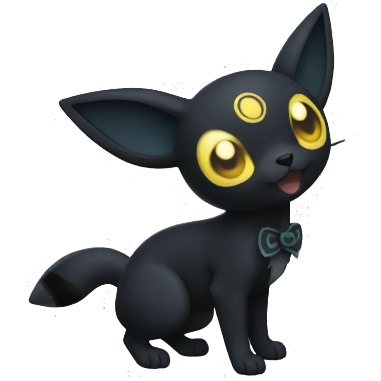 Umbreon full body emoji