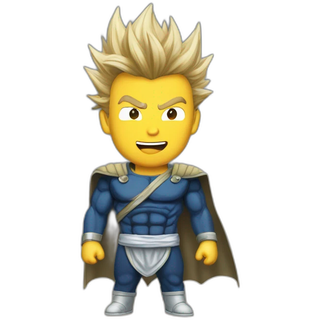 rick astley as super saiyan emoji