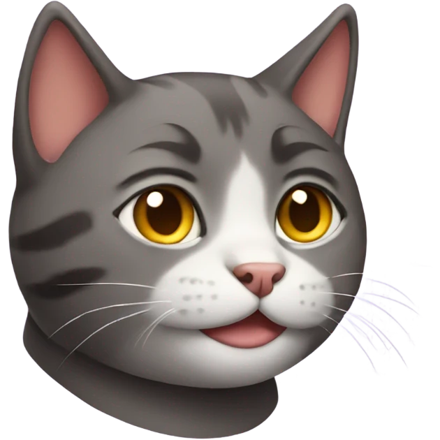 Smirking cat emoji