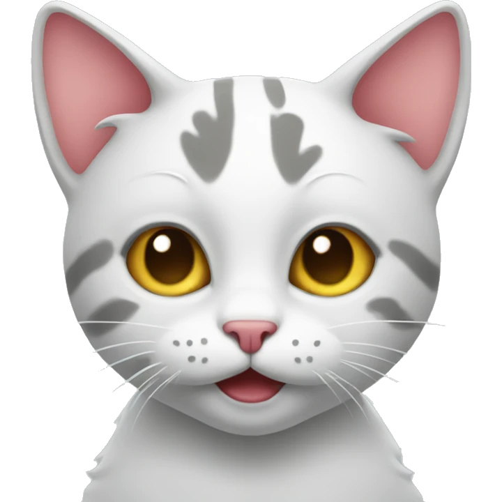 Cat with a heart emoji