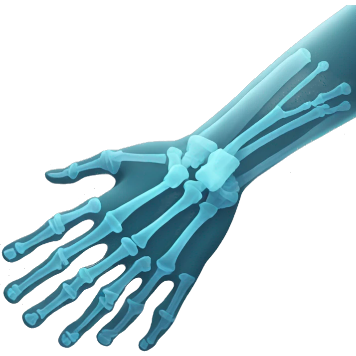 X-ray arm  emoji