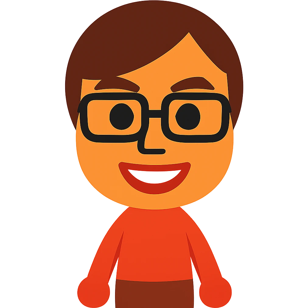 Nintendo Mii character emoji